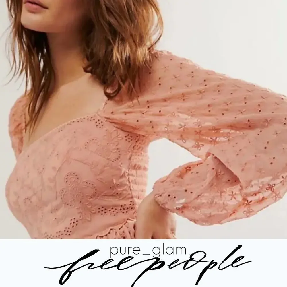 Free People mini dress summer going out femme